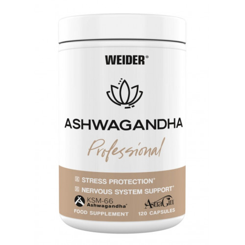 Weider Ashwagandha tabletky Profesional 120 kapsúl 