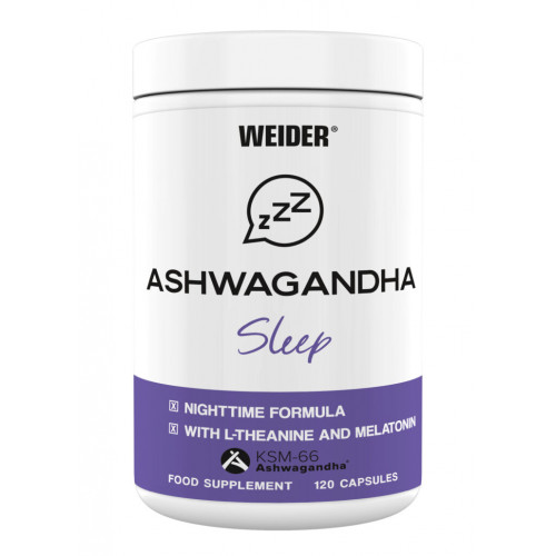 Weider Ashwagandha tabletky Sleep 120 kapsúl 