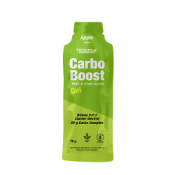 Weider carbo boost power gel, 76g, zelené jablko