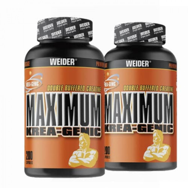 Weider Maximum Krea-Genic kreatínové tablety, 2x200 kps  Weider Maximum Krea-Genic kreatínové tablety, 2x200 kps