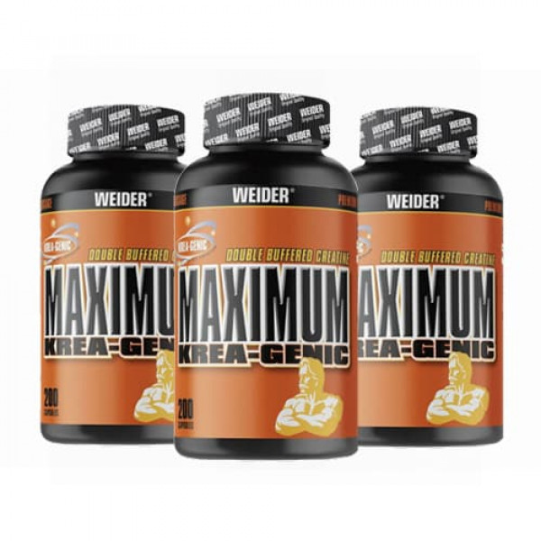 Weider Maximum Krea-Genic kreatínové tablety, 3x200 kps  Weider Maximum Krea-Genic kreatínové tablety, 3x200 kps