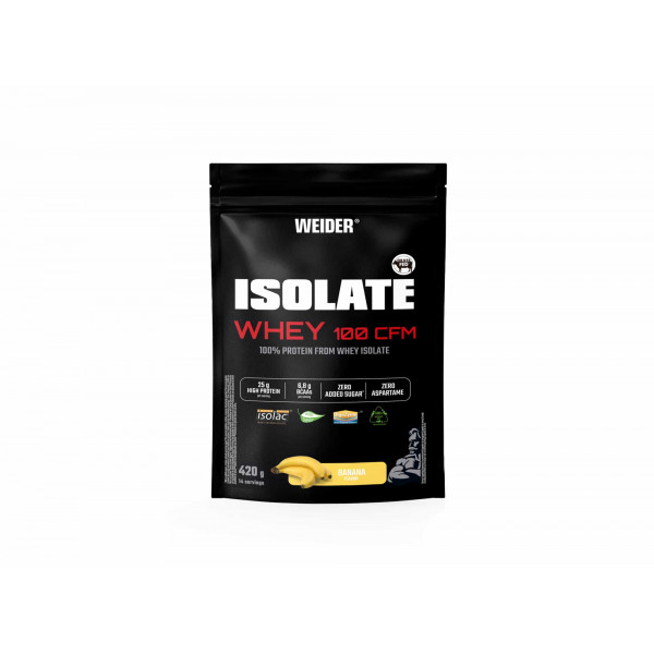 Weider Isolate Whey protein 100 CFM, 420g  Weider Isolate Whey protein 100 CFM, 420g