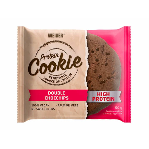 Weider Protein Cookie 50 g, proteínový koláčik 