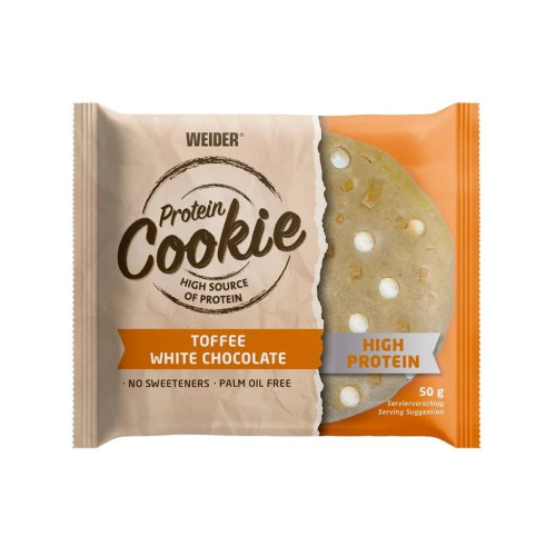 Weider Protein Cookie 50 g, proteínový koláčik 