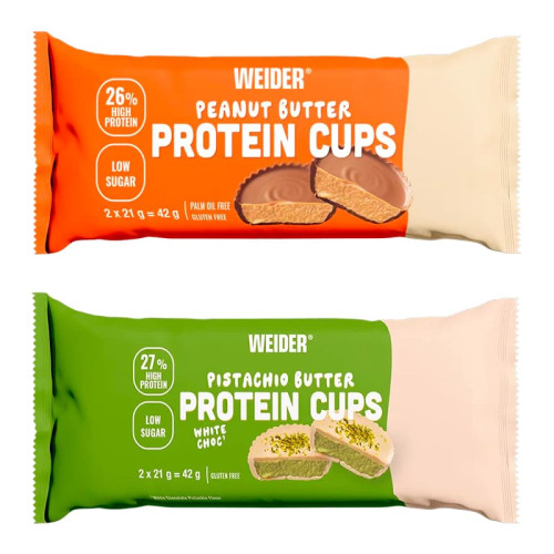 Weider Protein Cups, 2 x 21 g 