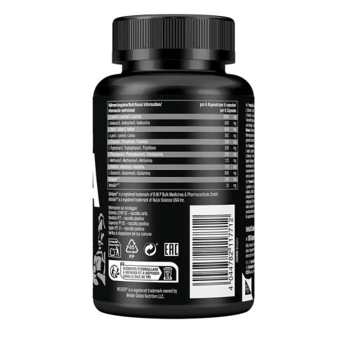 Weider Premium EAA + L-Glutamín, 180 kapsúl Weider Premium EAA + L-Glutamín, 180 kapsúl