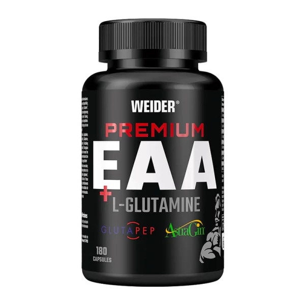 Weider Premium EAA + L-Glutamín, 180 kapsúl  Weider Premium EAA + L-Glutamín, 180 kapsúl