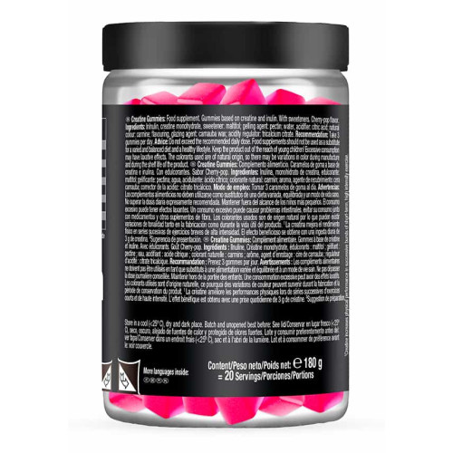 Weider Premium Creatine, cherry, 60 gummies Weider Premium Creatine, cherry, 60 gummies