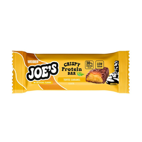 Weider Joe´s Crispy Protein Bar, 50g toffee caramel Weider Joe´s Crispy Protein Bar, 50g toffee caramel