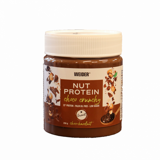 Weider Nut Protein Choco Creme Crunchy, 250g x 12 ks 
