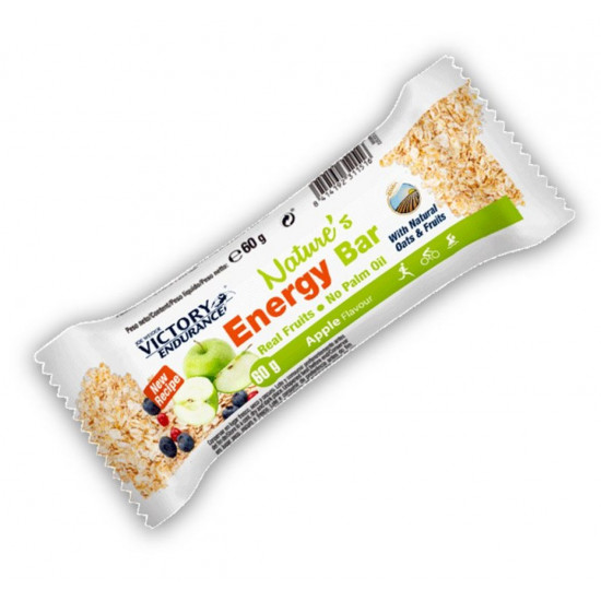 Weider Victory Endurance Nature's Energy Bar, Apple, 60g x 24 ks 