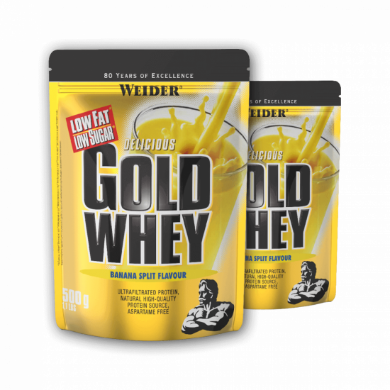Weider Gold Whey Protein 500 g, 2ks 