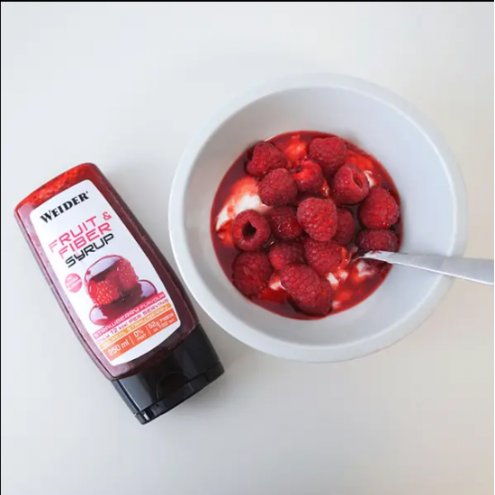 Weider Fruit & Fiber Syrup, 250 ml strawberry 