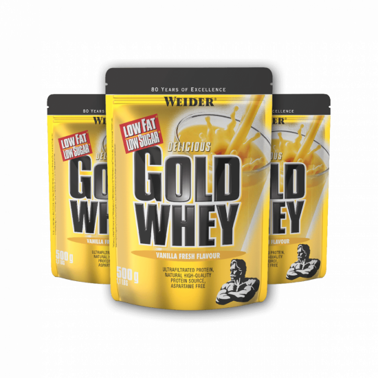 Weider Gold Whey Protein 500 g, 3 ks