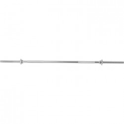 Gorilla Sports Dlhá rovná činková tyč  150 cm - závitová 30/31 mm Gorilla Sports Dlhá rovná činková tyč  150 cm - závitová 30/31 mm