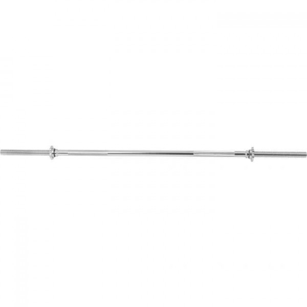 Gorilla Sports Dlhá rovná činková tyč  150 cm - závitová 30/31 mm Gorilla Sports Dlhá rovná činková tyč  150 cm - závitová 30/31 mm