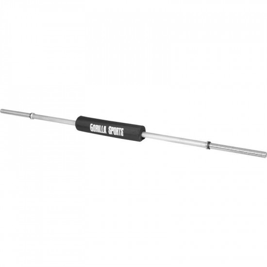 Gorilla Sports tyč závitová + ochrana vzpieracej tyče 170cm/ 30mm 
