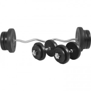 Gorilla Sports Činkový nakladací EZ set 70 kg - plastový 30/31 mm 