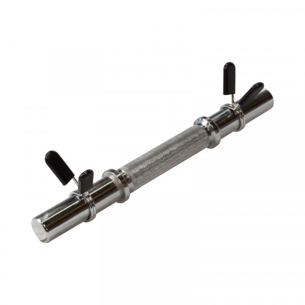 Gorilla Sports Jednoručná tyč  35 cm so svorkami 30/31 mm