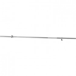 Gorilla Sports Dlhá rovná činková tyč  150 cm so svorkami 30/31 mm Gorilla Sports Dlhá rovná činková tyč  150 cm so svorkami 30/31 mm