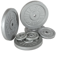 Gorilla Sports set liatinových kotúčov 30 KG (2x15 KG)/ 31mm