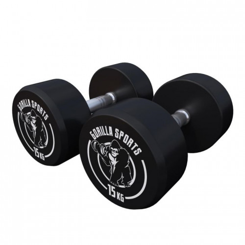 30 kg set (2x15 kg) jednoručiek Gorilla Sports 