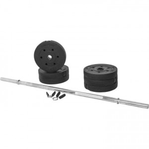 Gorilla Sports cementový činkový set 38 kg 30/31 mm 