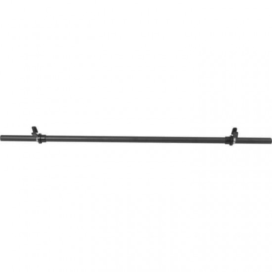 Gorilla Sports Činková tyč na aerobik 130 cm so svorkami 30/31 mm Gorilla Sports Činková tyč na aerobik 130 cm so svorkami 30/31 mm