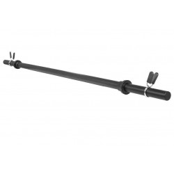 Gorilla Sports Činková tyč na aerobik 130 cm so svorkami 30/31 mm Gorilla Sports Činková tyč na aerobik 130 cm so svorkami 30/31 mm