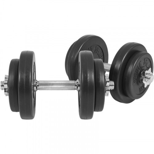 Gorilla Sports cementový jednoručný činkový nakladací set 2x10 kg 30/31 mm 