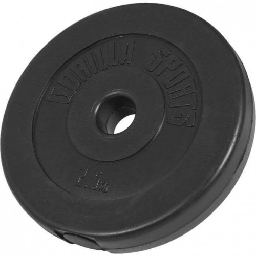 Gorilla Sports cementový jednoručný činkový nakladací set 2x10 kg 30/31 mm 