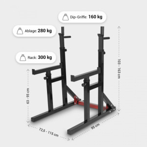 Gorilla Sports Profesionálny stojan 