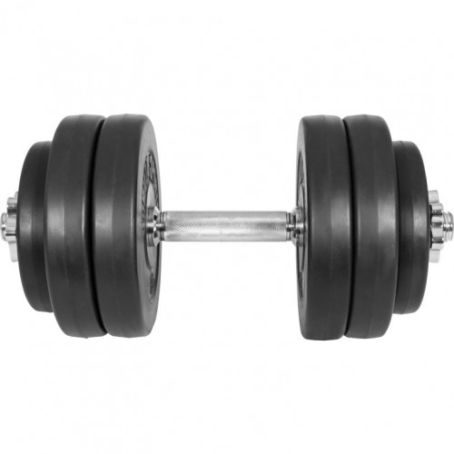 Gorilla Sports cementový jednoručný činkový nakladací set 2x15 kg 30/31 mm 