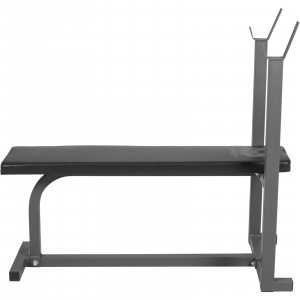 Gorilla Sports Gyronetics E-Series Bench Press lavička s držiakom 