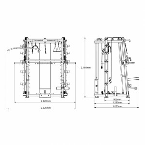 MAXXUS Multipress 10.1 + lavička v cene 