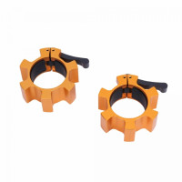 Gorilla Sports rýchloupínacie uzávery 50/51mm sada 2ks