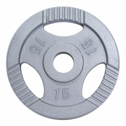 Gorilla Sports liatinový činkový kotúč GRIP Gorilla Sports liatinový činkový kotúč GRIP
