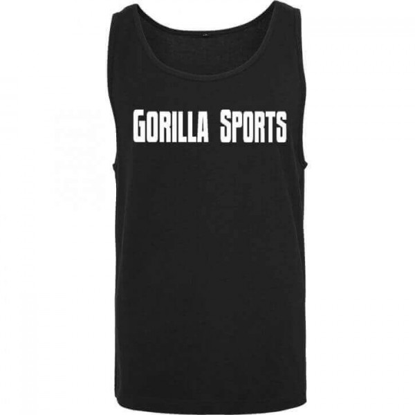 Gorilla Sports voľné tielko čierne XS Gorilla Sports voľné tielko čierne XS
