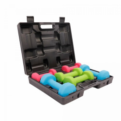 Gorilla Sports 12kg set s kufríkom Gorilla Sports 12kg set s kufríkom
