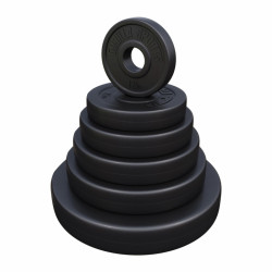 Gorilla Sports Olympijský poplastovaný cementový kotúč 1,25kg - 15kg 50/51mm Gorilla Sports Olympijský poplastovaný cementový kotúč 1,25kg - 15kg 50/51mm