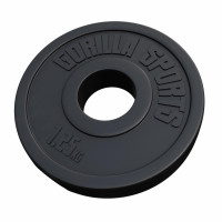 Gorilla Sports Olympijský poplastovaný cementový kotúč 1,25kg - 15kg 50/51mm