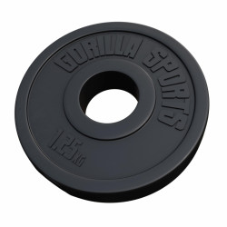 Gorilla Sports Olympijský poplastovaný cementový kotúč 1,25kg - 15kg 50/51mm Gorilla Sports Olympijský poplastovaný cementový kotúč 1,25kg - 15kg 50/51mm
