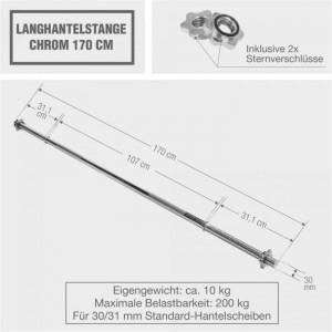 Gorilla Sports Činkový nakladací set 60 kg - cementový poplastovaný 30/31 mm 