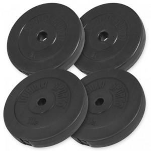 Gorilla Sports Činkový nakladací set 60 kg - cementový poplastovaný 30/31 mm 