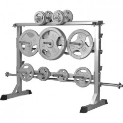 Gorilla Sports Stojan na závažia a činky 30/31 mm Gorilla Sports Stojan na závažia a činky 30/31 mm