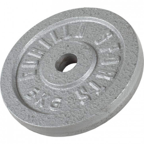 Gorilla Sports Liatinový nakladací činkový kotúč 0,5kg - 30 kg 30/31mm sivá 5 kg 