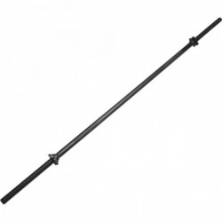 Gorilla Sports Dlhá rovná činková tyč  170 cm- závitová 30/31 mm Gorilla Sports Dlhá rovná činková tyč  170 cm- závitová 30/31 mm