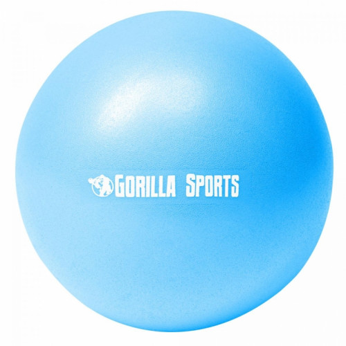 Gorilla Sports Mini lopta na pilates modrá 23 cm 