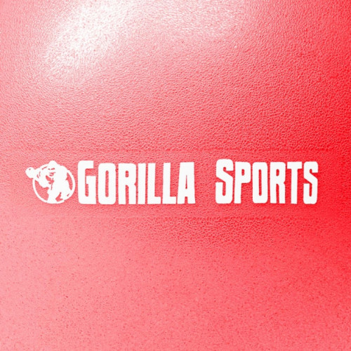 Gorilla Sports Mini lopta na pilates červená 28 cm 