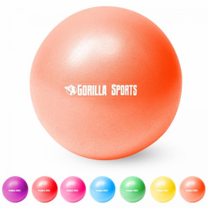 Gorilla Sports Mini lopta na pilates oranžová 23 cm 